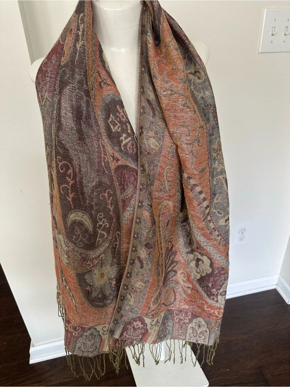 Pashmina Paisley Women’s Scarf